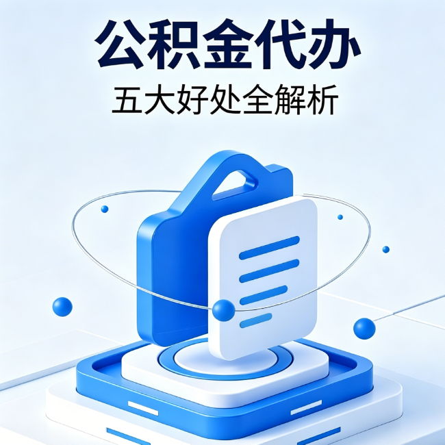 北京公积金代办到底值不值?这5大好处让你少走弯路